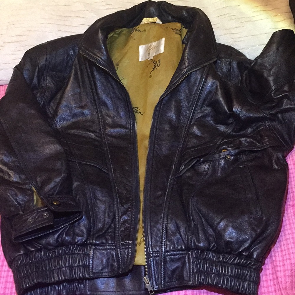 Genuine leather jacket
